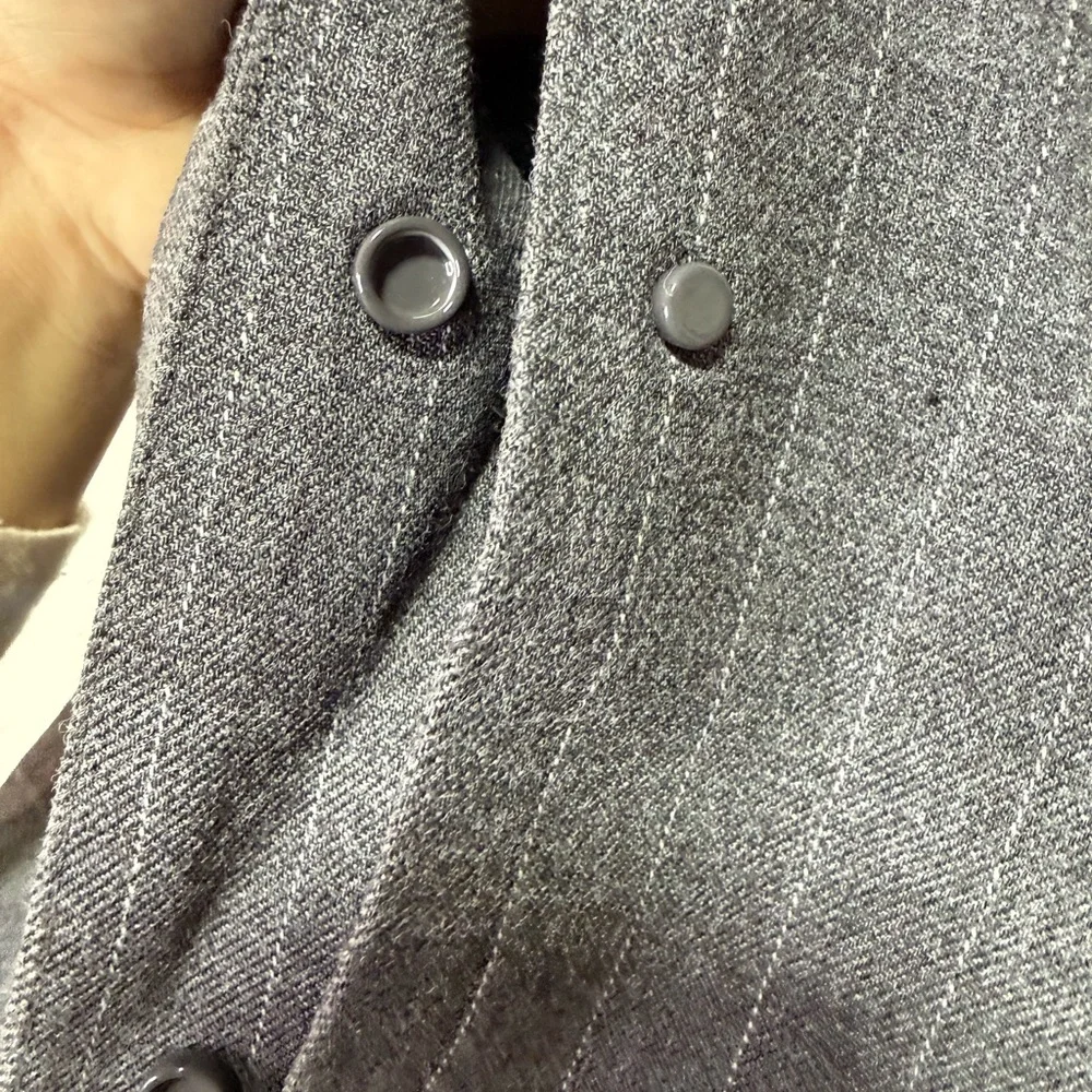 Mango Padded Shoulder Jacket with Wool Mix‎ Fabric. Size S.